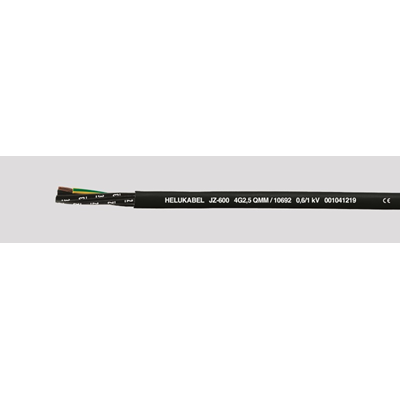 Kabel elastyczny 4x70 żyły czarne numerowane