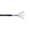 Kabel EmiterNet, venkovní gelem plněný FTP (F/UTP), kat. 6, gel, vodič 4x2x0,57 PE+GEL