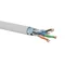 Kabel F/FTP kategorie 6A, telekomunikační, LSOH, B2ca FireHardy 4x2x23 AWG, 10 Gb/s, 700 MHz, 25letá záruka, certifikace FORCE, šedý, 500 m - ALANTEC
