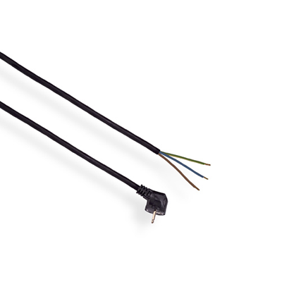 Kabel s unischuko zástrčkou, H05RR 3x2,5 (guma)