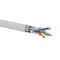 Kabel S/FTP kat.7A, teleinformatyczny, LSOH, B2ca  FireHardy  4x2x23 AWG, 10Gb/s, 1500 MHz, gwarancja 25 lat, certyfikat FORCE, szary, 500m - ALANTEC