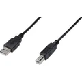 KABEL USB A/USB B M/M CZARNY 5M