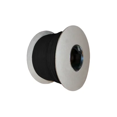 Kabel U/UTP kat.5e, teleinformatyczny, linka, PVC, Eca 4x2x26/7 AWG, czarny, 100m - ALANTEC
