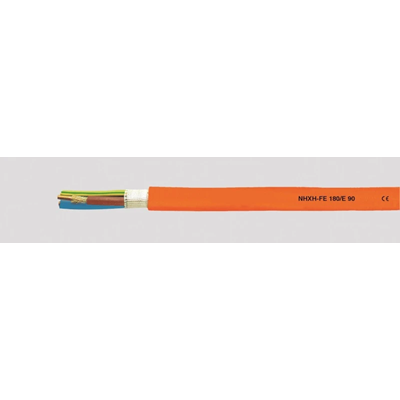 Kabel z podtrzymaniem funkcji 3x4 pomarańczowy