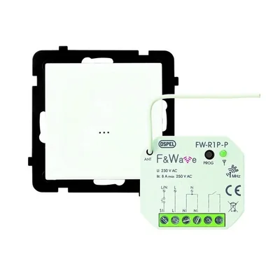 Kabelloses Lichtsteuerungs-Set für das F&F-System – weiß