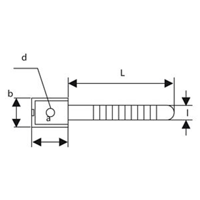 Кабельне кріплення монтажне UP-1035UV