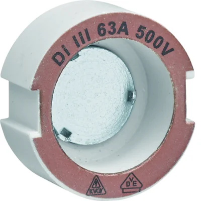 Калібраційна вставка D SIII/E33 63A 500В мідь