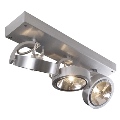 KALU 3 Aluminum ceiling and wall lamp