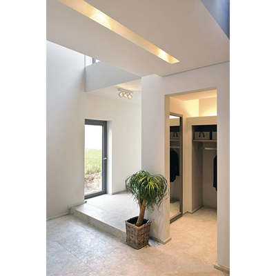 KALU 3 Aluminum ceiling and wall lamp