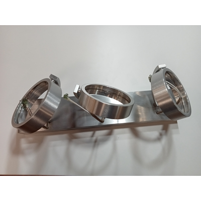 KALU 3 Aluminum ceiling and wall lamp