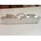 KALU 3 Aluminum ceiling and wall lamp