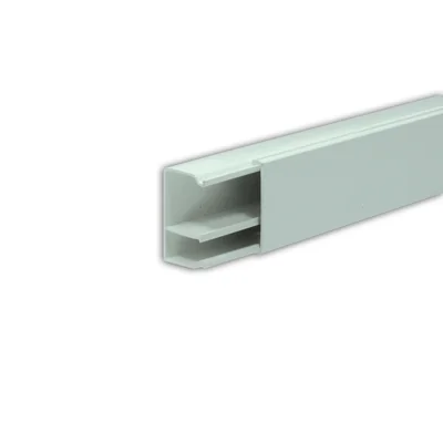 Kanał elektroinst. PCV 50x30 biały, z przegrodą stałą asymetryczną, 2m