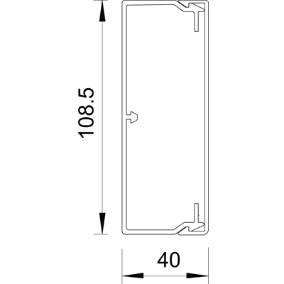 Kanal WDK 40X110