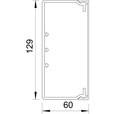 Kanał WDK 60X130 CZ.B., WDK60130RW