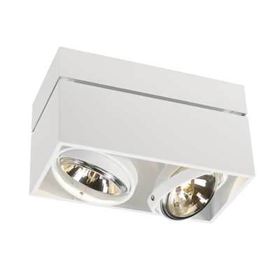 KARDAMOD Double white display ceiling lamp