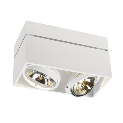 KARDAMOD Lampada da soffitto con doppio display bianco