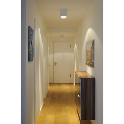 KARDAMOD Lampada da soffitto con doppio display bianco