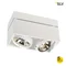 KARDAMOD Lampada da soffitto con doppio display bianco