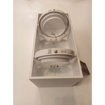KARDAMOD Lampada da soffitto con doppio display bianco