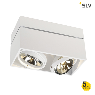 KARDAMOD Plafonnier double affichage blanc