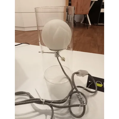 KARLO Lampada da tavolo trasparente