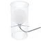 KARLO Lámpara de mesa transparente