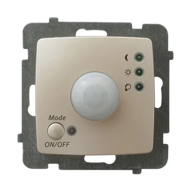 KARO Electronic ecru pearl motion sensor, without frame