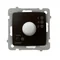 KARO Electronic motion sensor chocolate metal, frameless