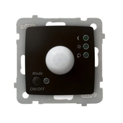 KARO Electronic motion sensor chocolate metal, frameless