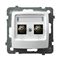 KARO KARO double equipotential socket white