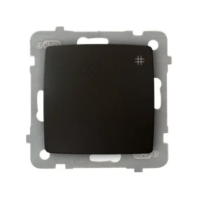 KARO Хрестовий з'єднувач шоколад металевий, без рамки