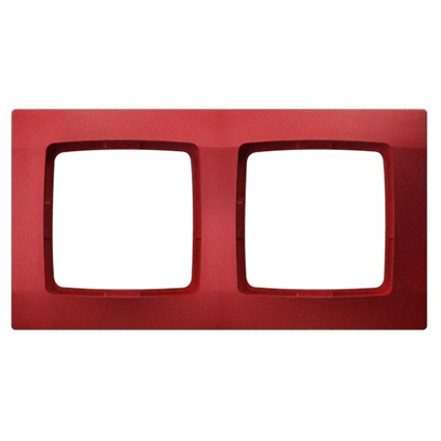 KARO Pearl red double frame