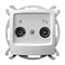 KARO RTV terminal socket ZAR 2.5-3 dB white