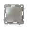 KARO Single pole silver pearl switch, without frame