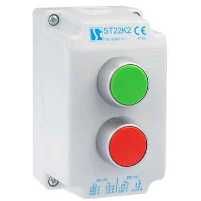 Kaseta sterownicza K2 z przyciskami START-STOP ST22 K-2/01