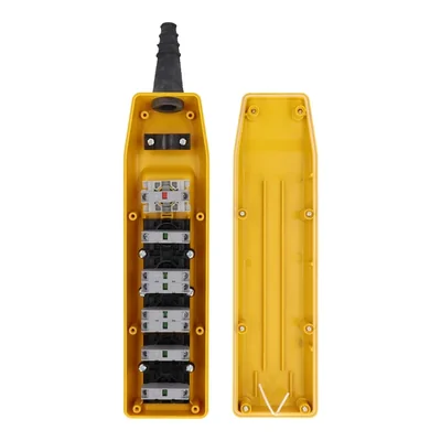 KASETA STEROWNICZA SUWNICOWA B-1NC+START-NO+2X(1NO+1NO/2)+2X1NO