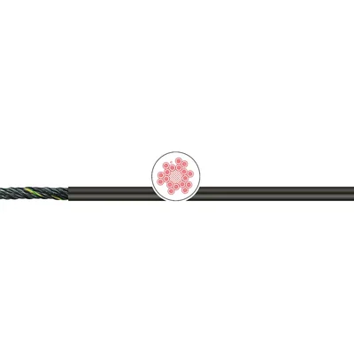 KAWEFLEX 7140 SK-TPE JZ, NEGRO, ALLROUND 3G0.75