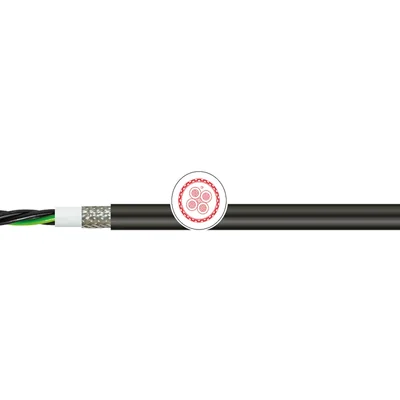 KAWEFLEX 7420 SK-C-TPE UL/CSA JZ, BLACK, ALLROUND 4G25 (AWG4)