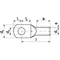 KCS 12-95 tubular ring terminal