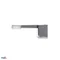 KEIRA LED-Wandleuchte 12W 4000K 60CM IP44 Chrom