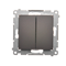 Kerzenschalter (Modul) 230V, mattbronzemetallic