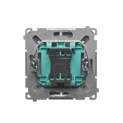 Kerzenschalter (Modul) 230V, metallic satiniert