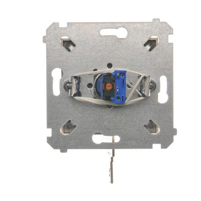 Key switch momentary button (module) 2-position 0-I N/O contact 5 A 230V 0 gold (metallic)