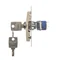 Key switch momentary button (module) 2-position 0-I N/O contact 5 A 230V 0 gold (metallic)