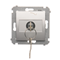 Key switch momentary button (module) 2-position 0-I N/O contact 5 A 230V 0 silver (metallic)