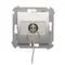 Key switch momentary button (module) 2-position 0-I N/O contact 5 A 230V 0 silver (metallic)