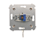 Key switch momentary button (module) 2-position 0-I N/O contact 5 A 230V. The key can only be removed in the 0 cream position
