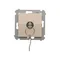 Key switch momentary button (module) 2-position 0-I N/O contact 5 A 230V. The key can only be removed in the 0 cream position
