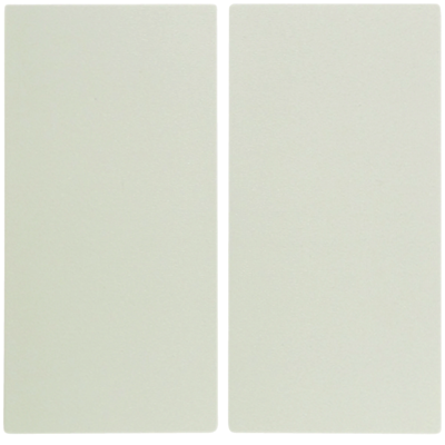 Keys for 2-key switches, cream, glossy