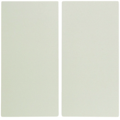 Keys for 2-key switches, cream, glossy